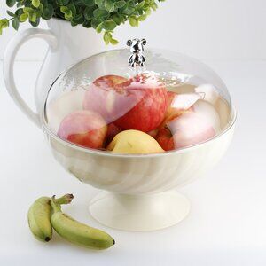 Fruit Bowl With Lid for Kitchen